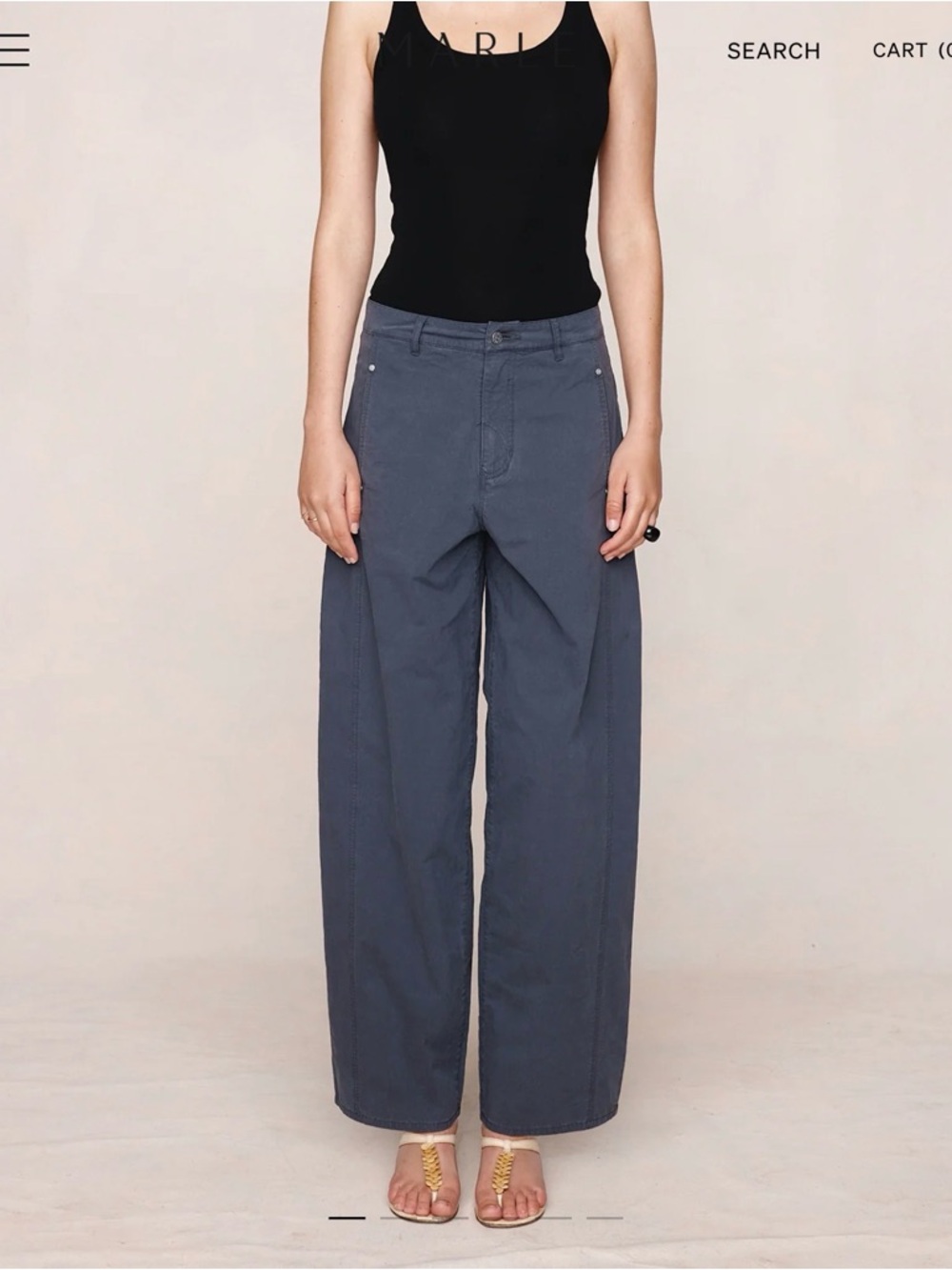 MARLE SUMIKO PANT in Black 6